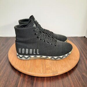 Nobull Outwork Womens Size 7 Shoes Black High Top Training Lifting Gym Sneakers